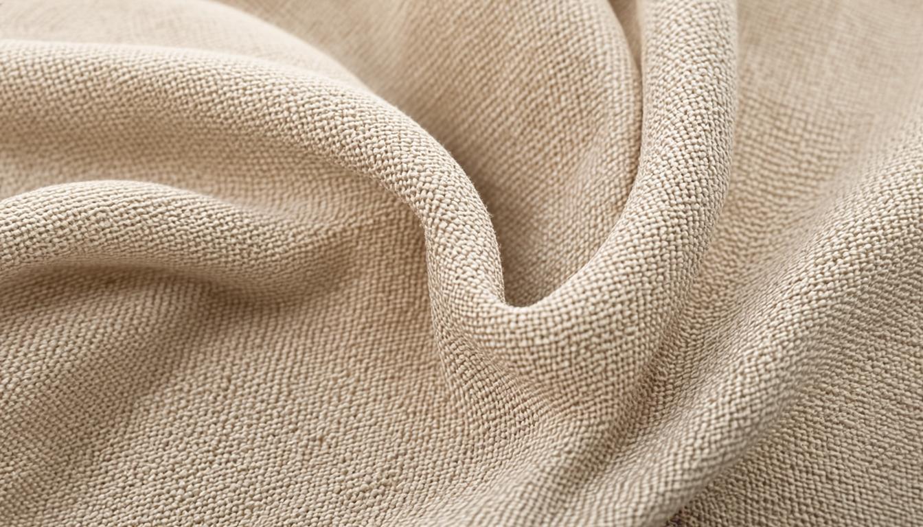 Cotton fabric close-up